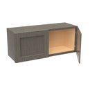 Load image into Gallery viewer, Elegant Smoky Grey - 24&quot; Deep Wall Cabinet | 36&quot;W x 15&quot;H x 24&quot;D