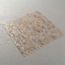 Load image into Gallery viewer, 11 X 12 in. Mother of Pearl White Polished Brick Mosaic Tile
