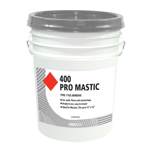 Merkrete Pro-Mastic 400 3.5 Gallon for Installation of Ceramic Tile & Stone