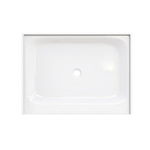 Load image into Gallery viewer, Acrylic Shower Pan Center Drain- Single Threshold - Resin and Fiberglass - 48 X36 X 5.5