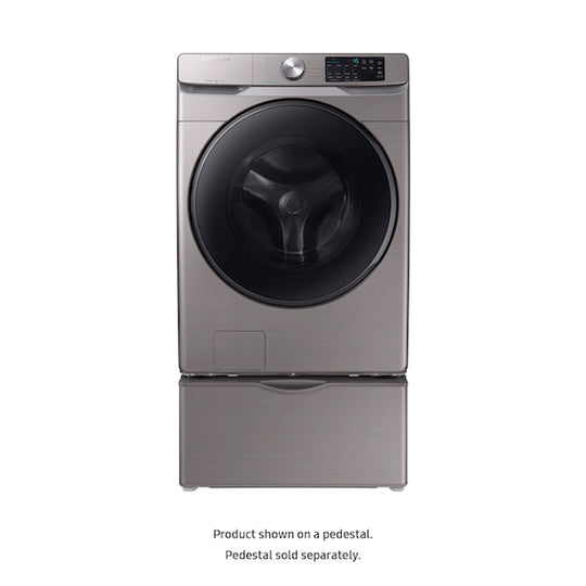 Samsung 4.5 cu. ft. High-Efficiency Platinum Front Load Washing Machine with Steam, Energy Star