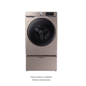 4.5 Cu. Ft. Front Load Washer With Steam And Sensor, Champagne