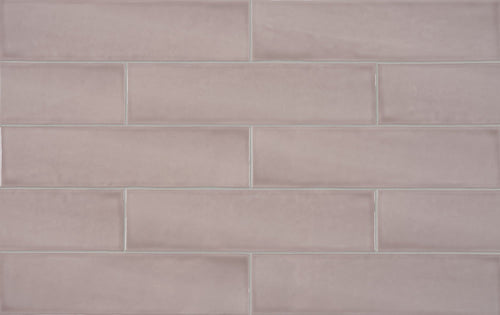 3 x 12 in. Teramoda Petal Pink Glossy Pressed Glazed Ceramic Tile