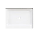 Load image into Gallery viewer, Shower Tray Right Hand - Double threshold - Acrylic and fiberglass - 48 x 36 x 5.5