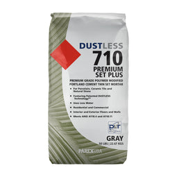 Merkrete 710 Dustless Premium Set Plus - 50 Lb. Bag (Gray) Thin Sets