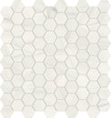 Load image into Gallery viewer, 1.25 in. Mayfair Suave Bianco Hexagon Polished Glazed Porcelain Mosaic