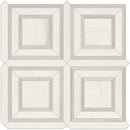 Load image into Gallery viewer, Mayfair Suave Bianco Glazed Porcelain Piazza Polished Mosaic