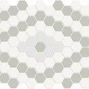 Load image into Gallery viewer, Soho Morning Blend Diamond Pattern Matte Glazed Porcelain Mosaic