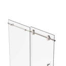 Load image into Gallery viewer, Ivanees Frameless Single Sliding glass Shower Door Barn door Style