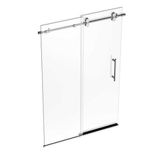 Load image into Gallery viewer, Ivanees Frameless Single Sliding glass Shower Door Barn door Style