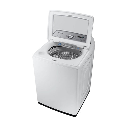 Samsung 5.0 cu. ft. Top Load Washer with Active WaterJet in White