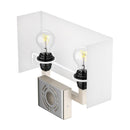 Load image into Gallery viewer, brushed-nickel-wall-sconce-with-switch