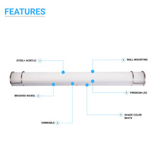 Load image into Gallery viewer, dimmable-led-half-cylinder-vanity-light-fixture