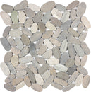 Load image into Gallery viewer, Zen Vitality Mica Flat Pebble Stone Polished Mosaic