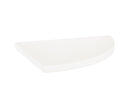 Load image into Gallery viewer, 8.9 in. Marmiline Snow Polished Engineered Stone Corner Shelf