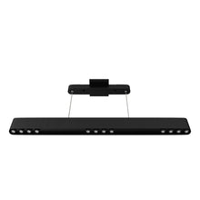 Load image into Gallery viewer, integrated-led-linear-chandelier-light-9w-3000k-black-chandelier-lights