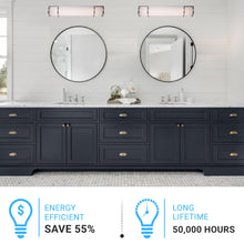 Load image into Gallery viewer, dimmable-led-half-cylinder-vanity-light-fixture