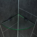 Load image into Gallery viewer, Glass Corner Shower - Oval 10 In. X 10 In.