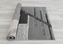 Load image into Gallery viewer, Davincii-411 Area Rugs Rectangle Gray 5-X-7