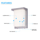 Load image into Gallery viewer, rectangle-outdoor-wall-sconce