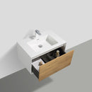 Load image into Gallery viewer, Frescia White Oak Floating / Wall Mounted Bathroom Vanity With Acrylic Sink