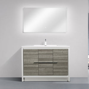 Ashdale Freestanding Bathroom Vanity With Sink, Soft Closing Doors & Drawer