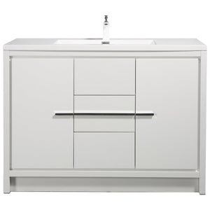 Ashdale Freestanding Bathroom Vanity With Sink, Soft Closing Doors & Drawer