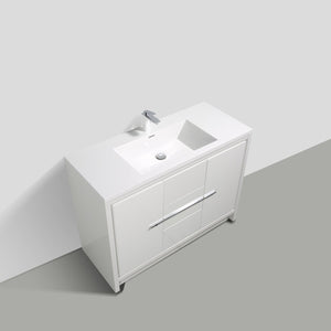 Ashdale Freestanding Bathroom Vanity With Sink, Soft Closing Doors & Drawer