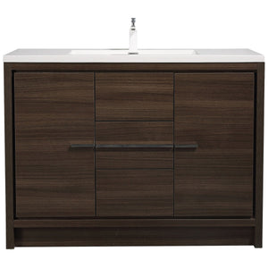 Ashdale Freestanding Bathroom Vanity With Sink, Soft Closing Doors & Drawer