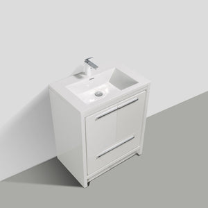 Ashdale Freestanding Bathroom Vanity With Sink, Soft Closing Doors & Drawer