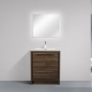 Ashdale Freestanding Bathroom Vanity With Sink, Soft Closing Doors & Drawer