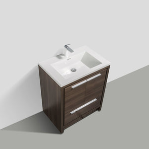 Ashdale Freestanding Bathroom Vanity With Sink, Soft Closing Doors & Drawer