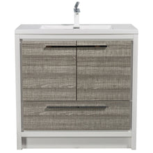 Load image into Gallery viewer, Ashdale Freestanding Bathroom Vanity With Sink, Soft Closing Doors &amp; Drawer