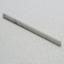 Load image into Gallery viewer, 1/2 x 12 in. Carrara White Polished Marble Pencil Liner Trim Molding