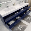 Load image into Gallery viewer, Fusion Floating / Wall Mounted Bathroom Vanity with Acrylic Sink