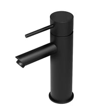 Load image into Gallery viewer, Matte Black Bathroom Faucet With Single Handle
