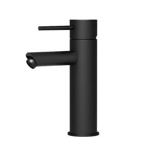 Matte Black Bathroom Faucet With Single Handle