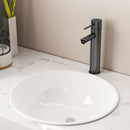 Load image into Gallery viewer, Matte Black Bathroom Faucet With Hot &amp; Cold Mixer Tap