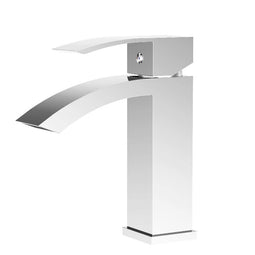 Bathroom Sink Faucet in Chrome, Hot & Cold Mixer Tap