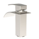 Load image into Gallery viewer, Square Bathroom Faucet With Hot &amp; Cold Mixer, 27.56 Inch Hose