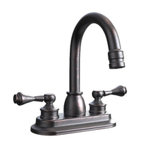 Load image into Gallery viewer, Two Handle Bathroom Faucet in Oil Rubbed Bronze Finish