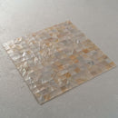 Load image into Gallery viewer, 11 X 12 in. Mother of Pearl Polished Square Mosaic Tile