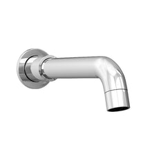 Load image into Gallery viewer, 8 Inch Wall Mounted Rain Shower Faucet Set, Chrome/ Brushed Nickel Finish With Tub Spout