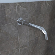 Load image into Gallery viewer, 8 Inch Wall Mounted Rain Shower Faucet Set, Chrome/ Brushed Nickel Finish With Tub Spout