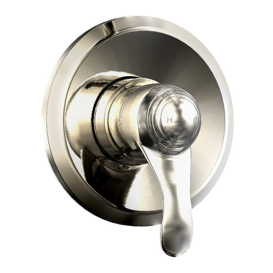 Wall Mounted Shower Faucet Set , Chrome / Brushed Nickel Finish