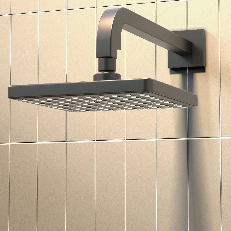 8 Inch Rain Shower Faucet Set Complete with Pre-embedded Valve, Pressure Balance Cartridge