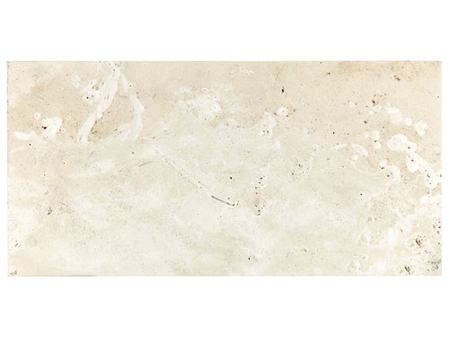 8 X 16 In Ivory Brushed Travertine