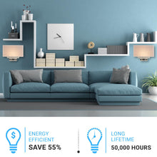 Load image into Gallery viewer, brushed-nickel-wall-sconce-with-switch