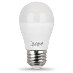 A15 LED Light Bulbs, 5 Watts, E26, 300 lumens, 3000K, Non-Dimmable