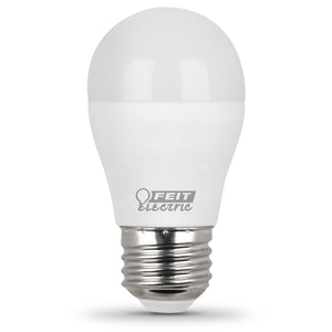 A15 LED Light Bulbs, 5 Watts, E26, 300 lumens, 3000K, Non-Dimmable